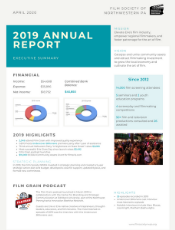 Film Society NWPA Annual Report 2019